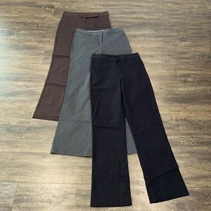 COPY - Bundle of 3 pairs of dress pants from Ricki’s, all size 8 Long
